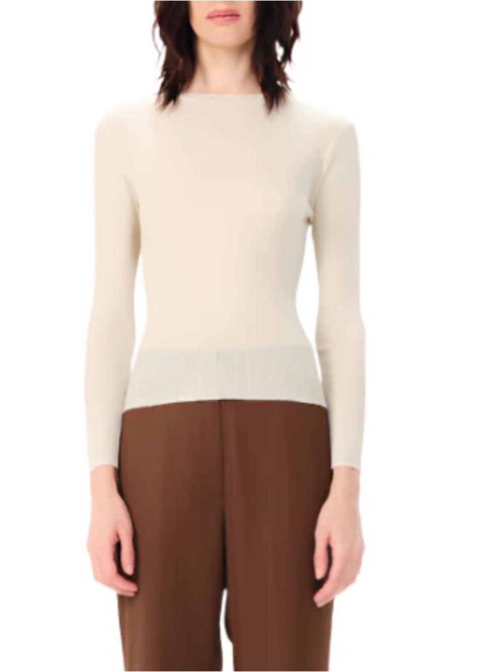 Maria Cher Funes Allie Pullover in Ecru